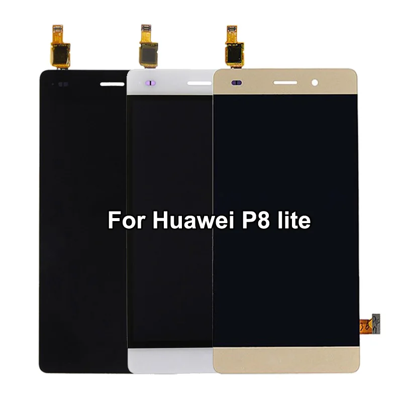 Для huawei P8 lite ЖК дисплей Дисплей + Сенсорный экран планшета Ассамблеи ALE L04 L21 TL00 L23