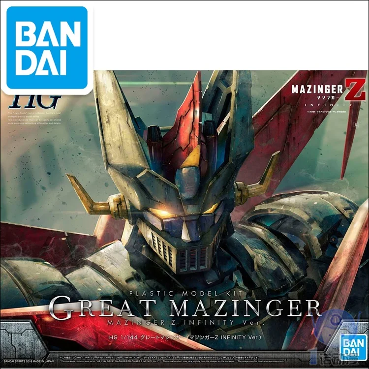 Супер Робот Модель HG 1/144 INFINITY GREAT MAZINGER Z Armor разблокированный мобильный костюм