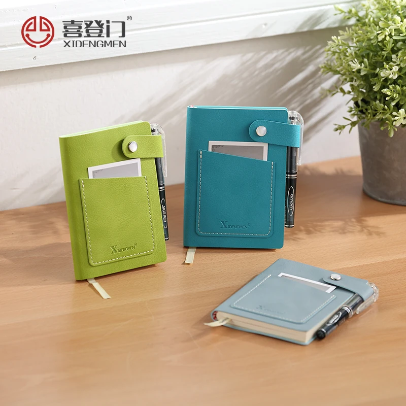 9 цветов мини A7 канцелярия блокнот ежедневник карманный ИСКУССТВЕННАЯ кожа