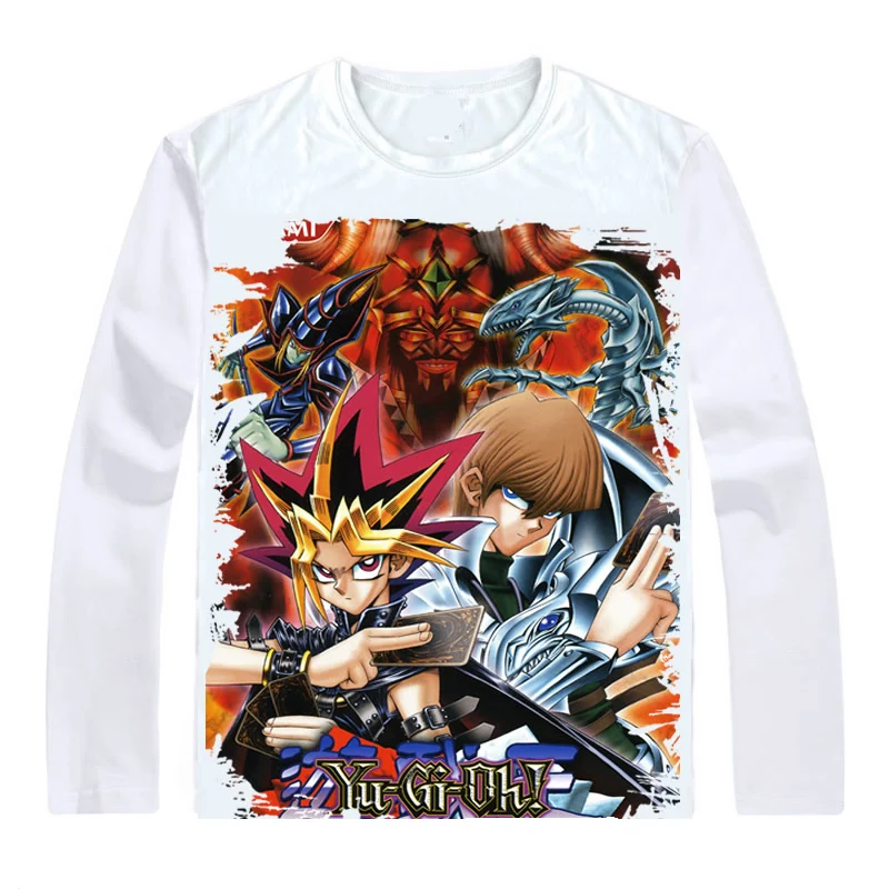 Style 9 Kaiba сэто Кайба футболка Duel Monsters Yuu Gi Ou Yu-Gi-Oh King of Games футболка Повседневная Винтажная футболка футболки с длинными рукавами и принтом - Цвет: Style 9