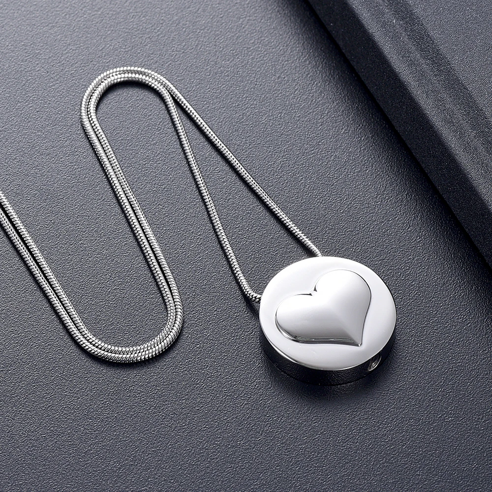 Памятная сувенирная подвеска в виде сердца пепел кулон из нержавеющей стали 316L