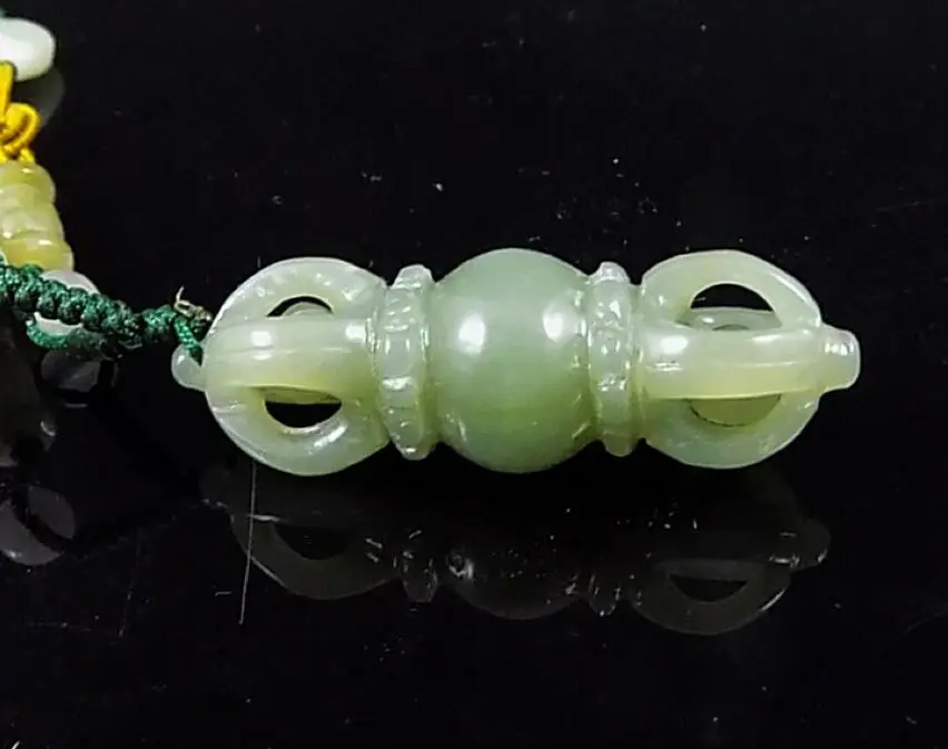 Красивое натуральное 3D подвеска Будды Hetian ожерелье ручной работы|buddha pendant|natural