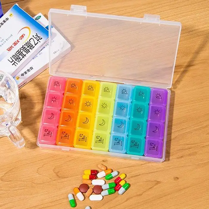 28 решеток медицинская коробка для таблеток держатель лекарственных средств
