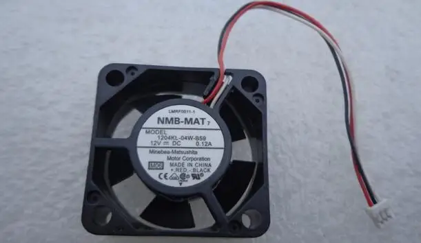 NMB MAT 1204KL 04W B59 3010 12V 0.12A 3 wire inverter fan| |
