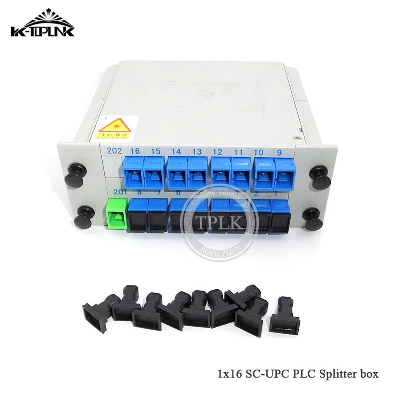 Разветвитель ПЛК CATV FTTH 1*16 распределитель кассета волоконно-оптическая
