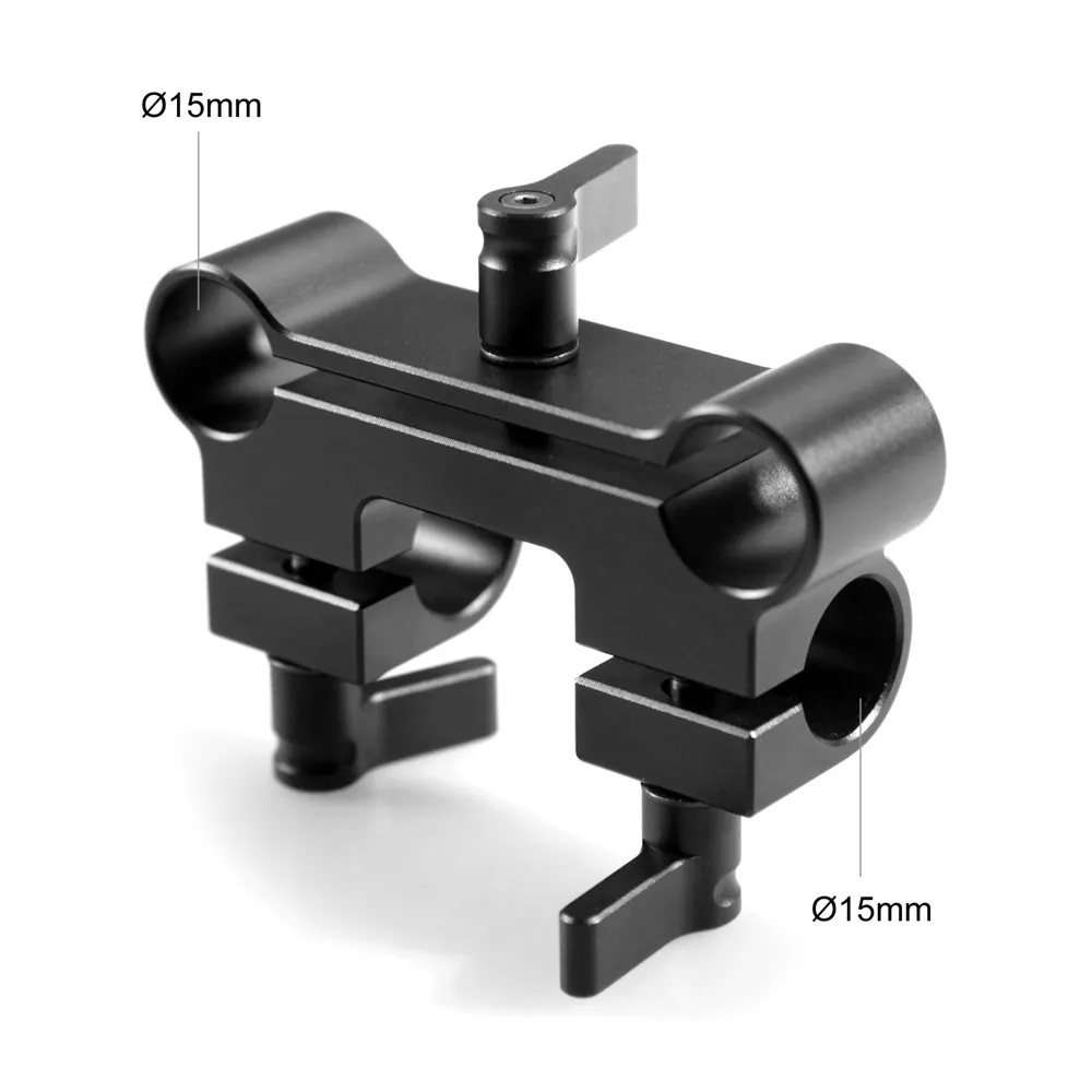 SmallRig двойной-одинарный 15 мм стержневой зажим для поддержки плеча стержня