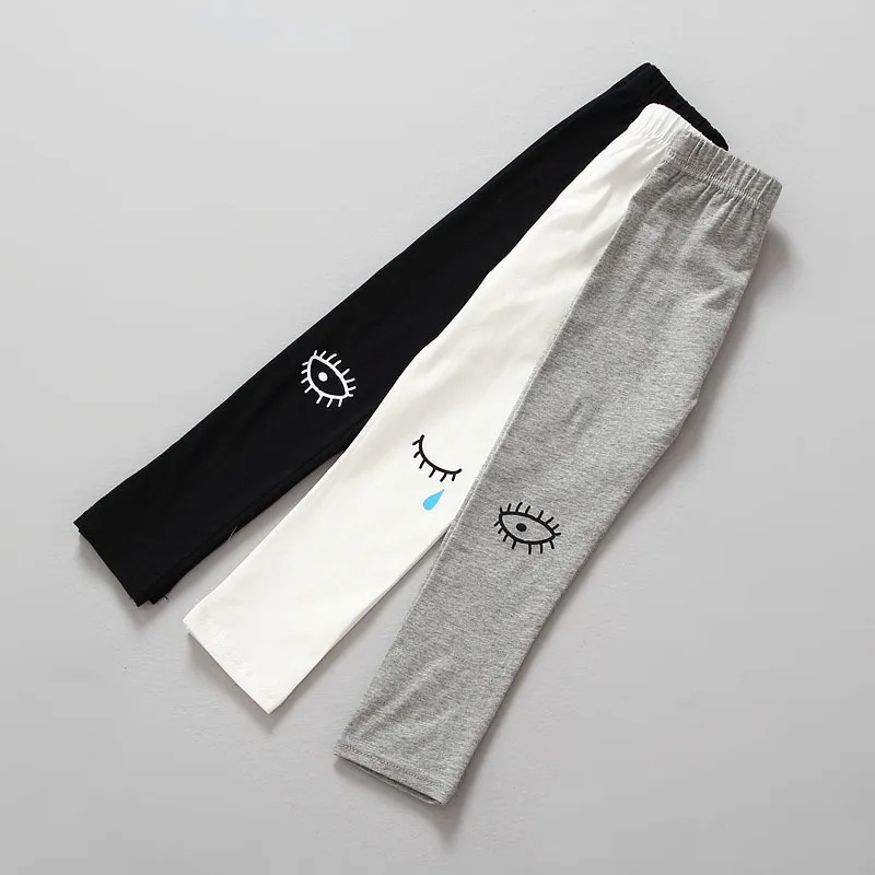 2017 дюймов моды весной новый детская одежда новорожденных девочек дикие леггинсы