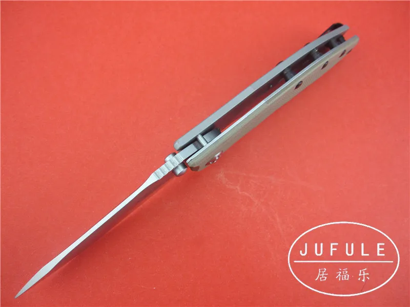 Jufule yidu ZT0562 складной нож Ножи 9Cr18Mov лезвие Сталь G10 ручка Утилита открытый кухня
