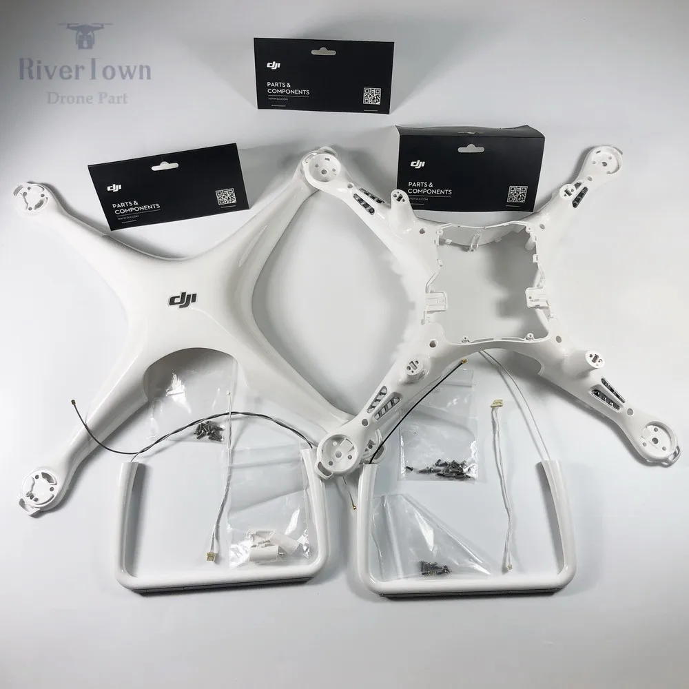 Абсолютно DJI Phantom 4 Расширенный корпус верхняя крышка Нижняя оболочка шасси с винтом для P4A Запасная часть