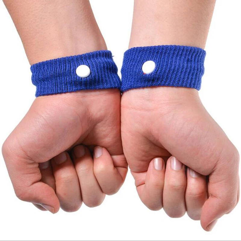 10 шт. наручный браслет против рвноты браслеты для путешествий автомобиля