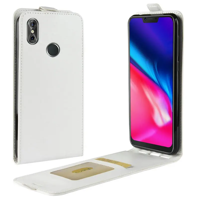 Кожаный чехол с откидной крышкой для Cubot P20 WIERSS X18 Plus J3 Pro R11 Nova Power ретро бумажник
