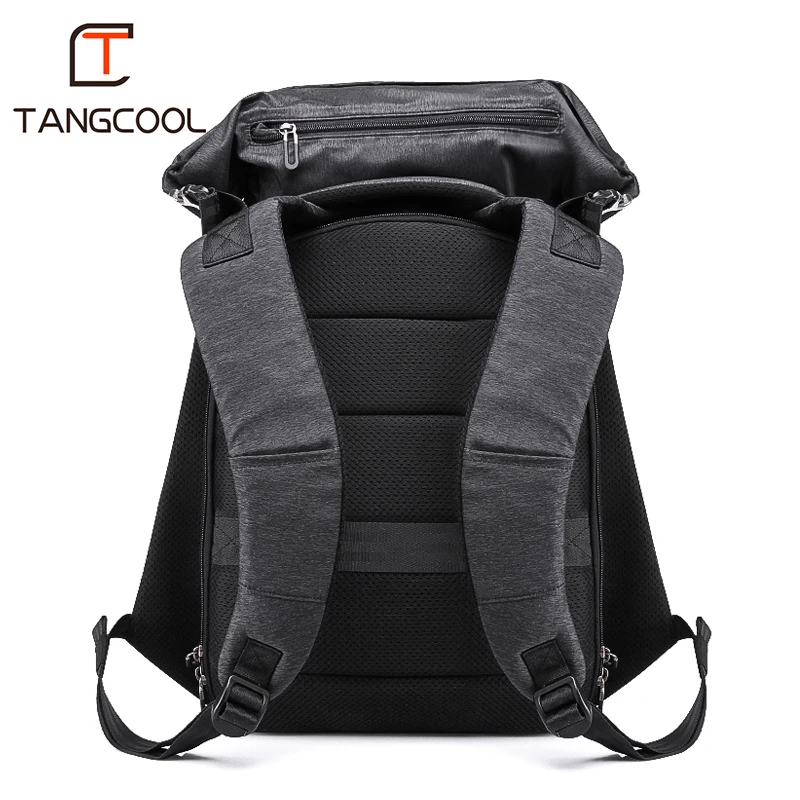 Tangcool мужской рюкзак для 15 6-дюймового ноутбука большой вместимости модный
