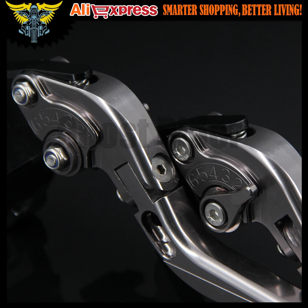 

New Titanium Motorcycle CNC Adjustable Levers Folding&Extending Levers Brake Clutch Levers For BMW HP4 2010 2011 2012 2013 2014