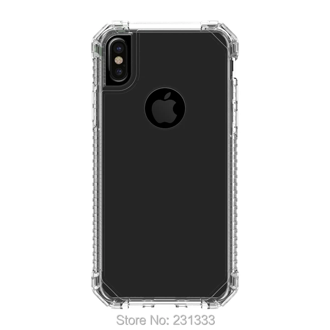 C-ku для Iphone X IphoneX Ударопрочный Мягкий чехол из ТПУ прозрачный резиновый задней