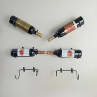 simple metal single wall mounted bottle wine holder wine display wine rack size 20x15x6cm