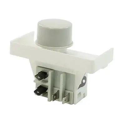 AC 220V 5A 4P круглая ручка без блокировки выключатель питания для стиральной машины