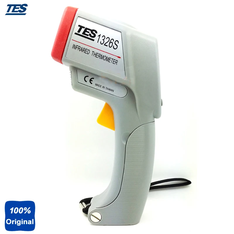 TES-1326S пистолет Тип инфракрасный термометр для измерения температуры