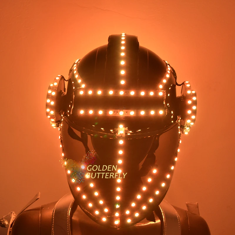 Яркий светодиодный светильник для шлема гарнитура с аккумулятором вечерние