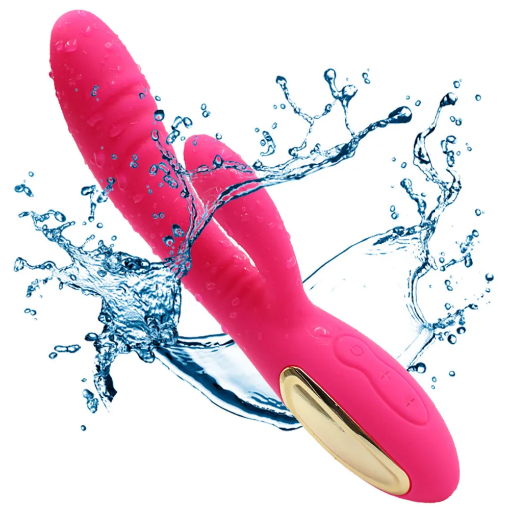 G Spot фаллоимитатор кролик вибратор для женщин двойная вибрация Силиконовый