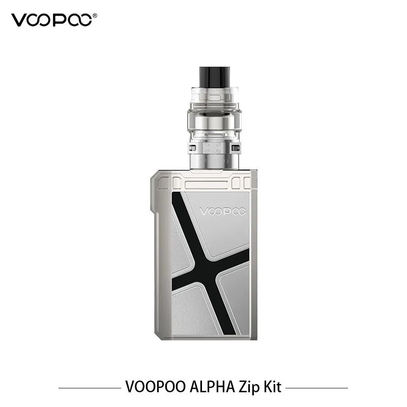Оригинальный набор VOOPOO ALPHA Zip 180 Вт коробка на молнии мод Vape 4 мл Maat Танк с MT M2 M1