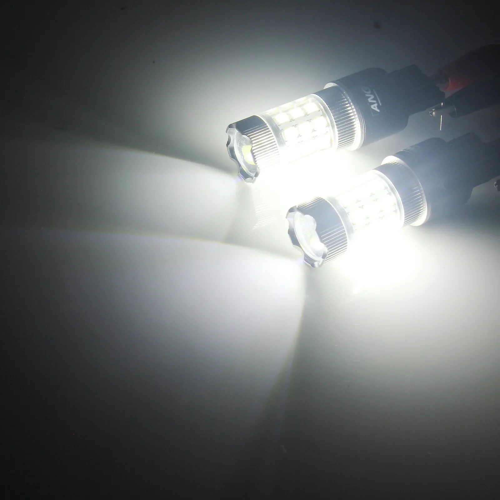 ANGRONG 2x 30W 7443 580 582 W21/5W LED Bulbs Side Tail Stop Brake Daytime Light DRL | Signal Lamp