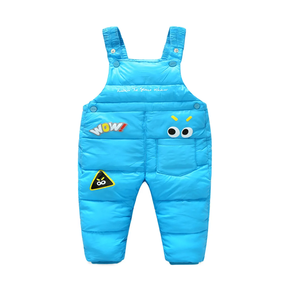 2018 зимние наряды снег носить комбинезон мультфильм детские комбинезоны для