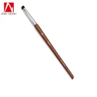 Профессиональная Длинная тонкая деревянная ручка для макияжа, 208 маленькая коническая прецизионная кисть для теней для глаз