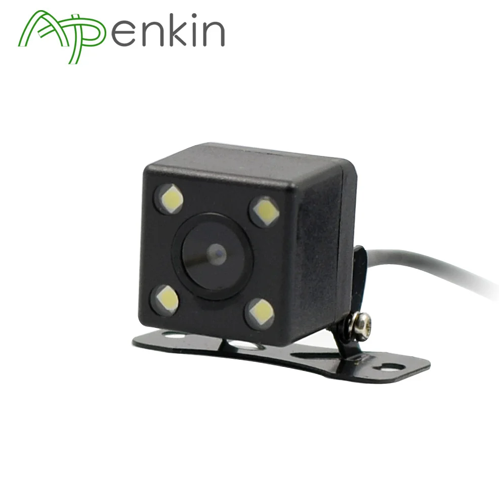 Arpenkin 720P квадратное зеркало заднего вида для автомобиля DVR Двойная камера ночного