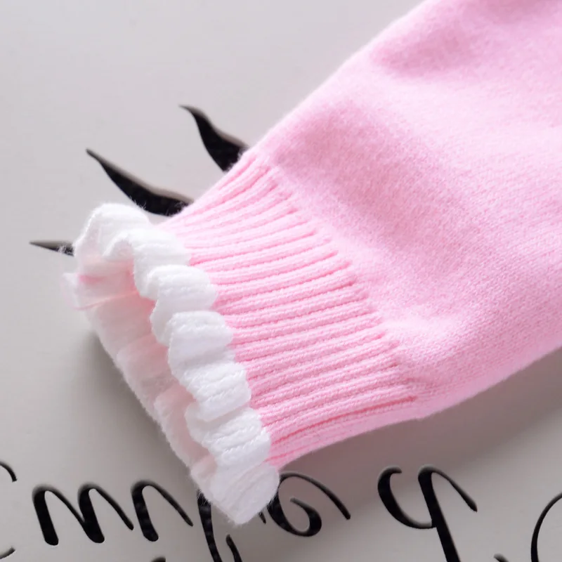 Baby Girls Sweaters Winter 2018 Brands Girl Long Sleeve Casual Kids Pullover Cartoon Sweater for Infant Children Clothes | Мать и ребенок