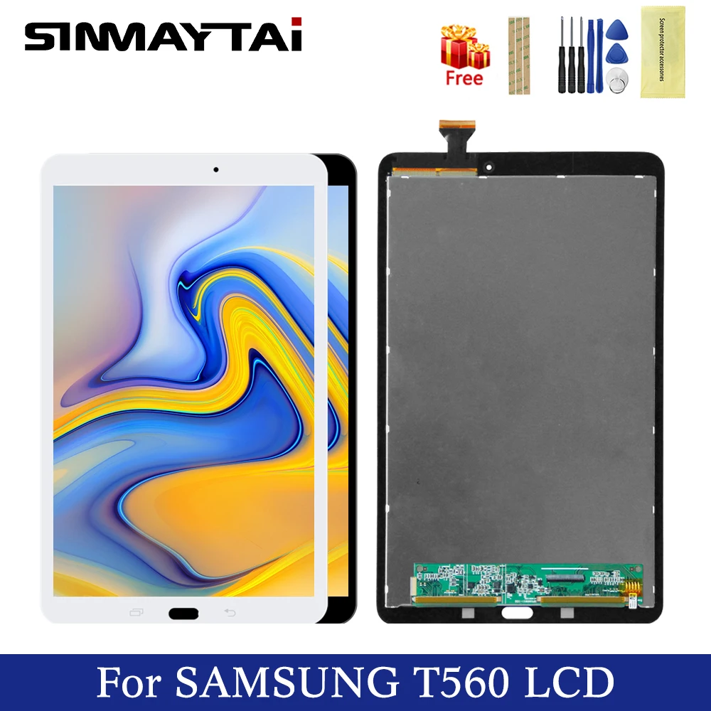 Сменный ЖК дисплей для Samsung Galaxy E 9 6 SM T560 сенсорный экран дигитайзер в сборе