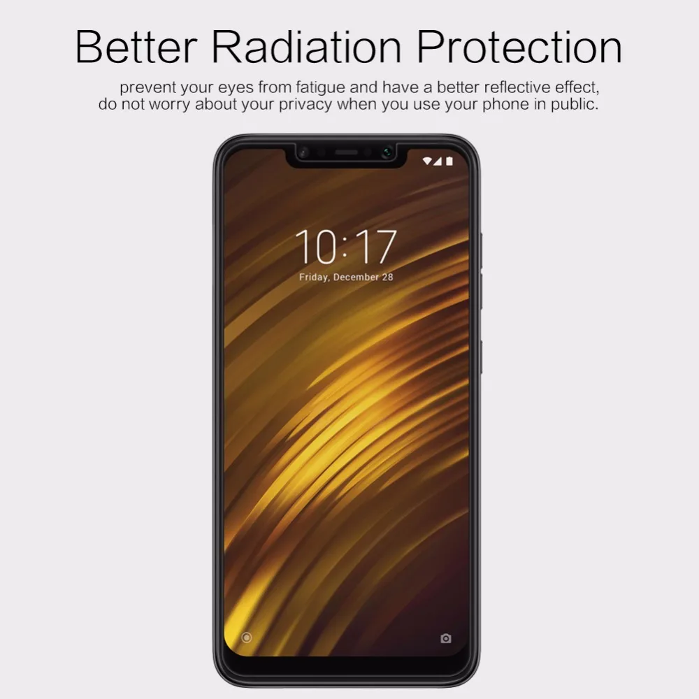 2 шт./лот Защитная пленка для Xiaomi Poco phone Pocophone F1 NILLKIN Антибликовая матовая защитная