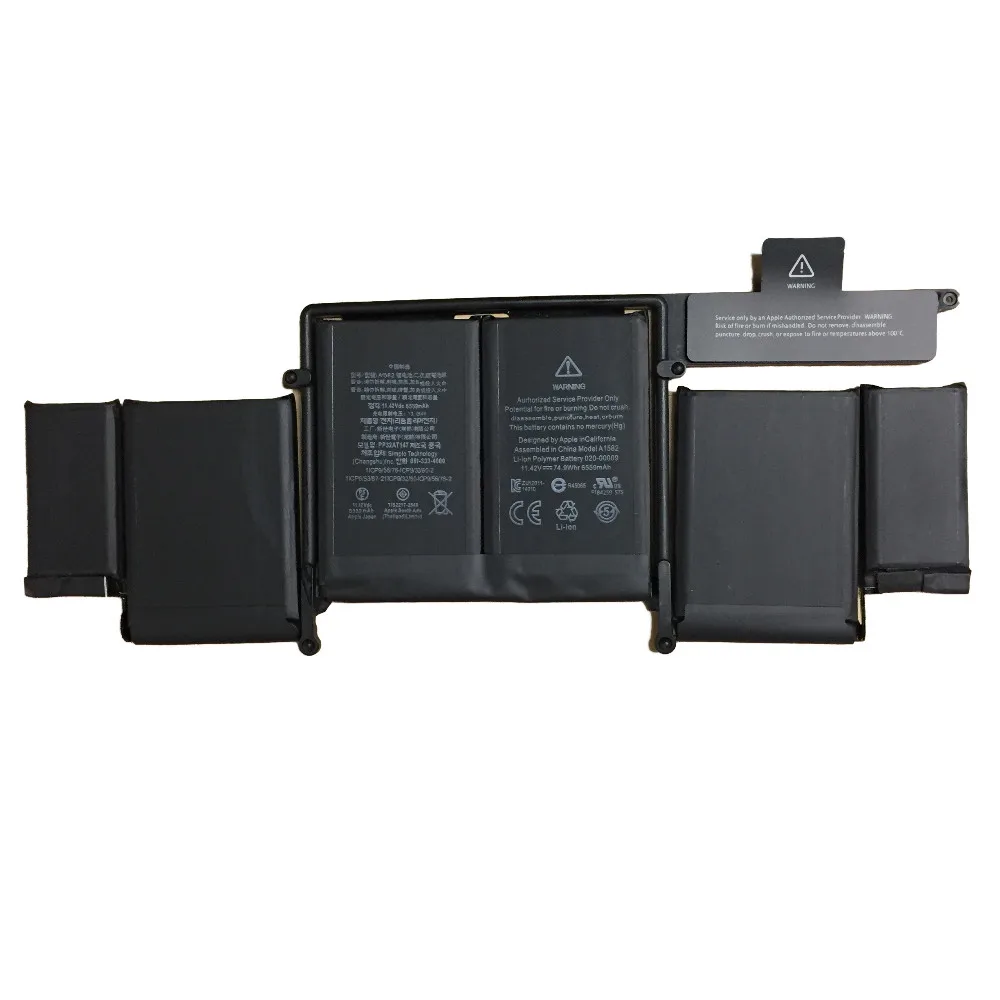 11,42 в аккумулятор для ноутбука A1582 для Apple MacBook Pro 1" retina A1502 год с инструментами