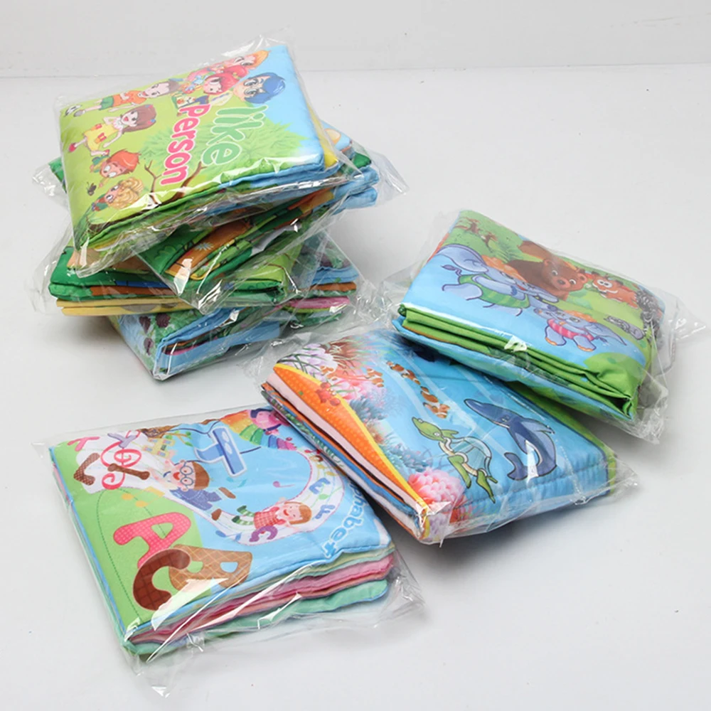 Английские слова для детей от 0 до 12 месяцев|book toy|baby cloth bookbaby books english |