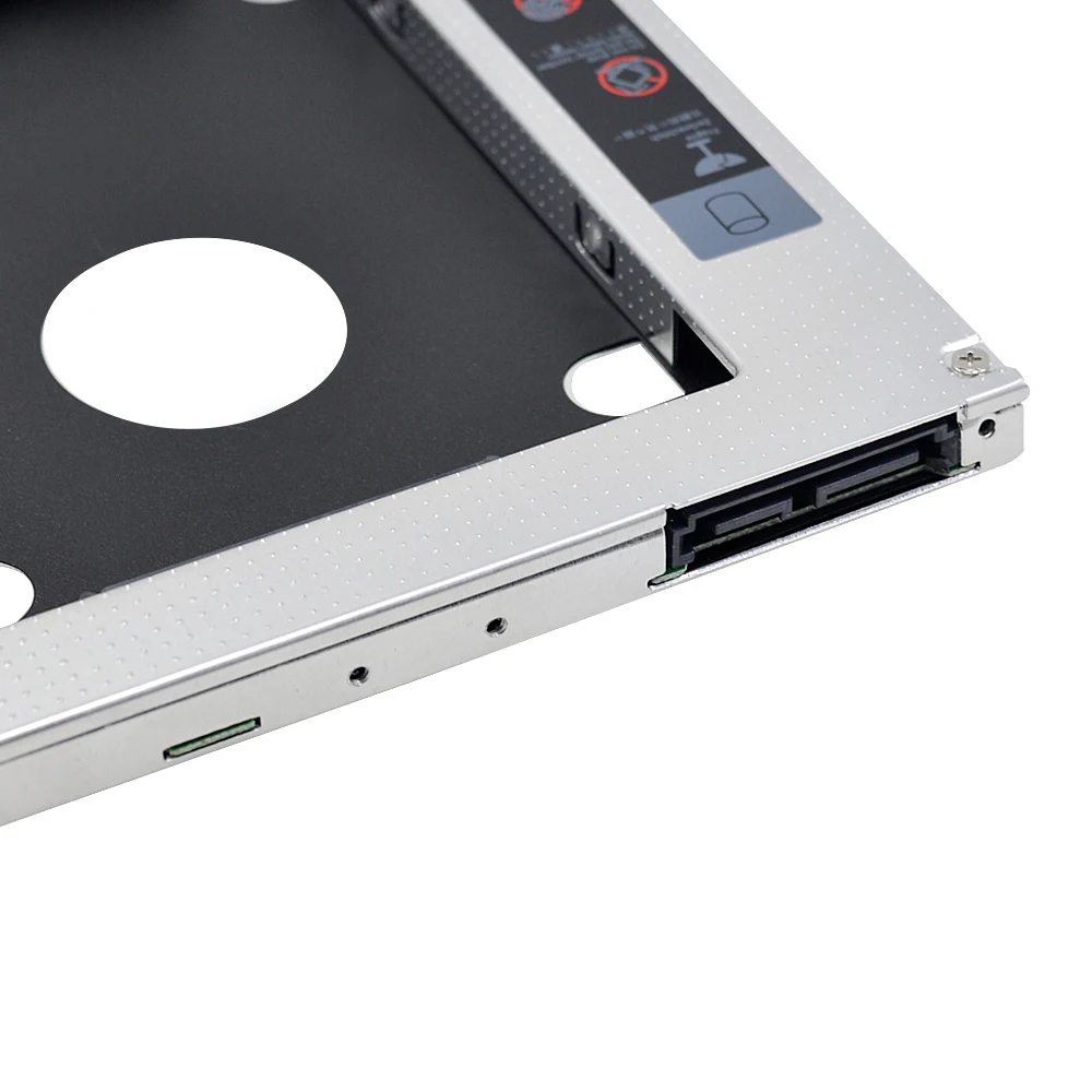 CHIPAL алюминия 9 5 мм 2nd HDD Caddy SATA 3 0 2 корпус SSD для Apple Macbook Pro Air 13 &quot15&quot 17 &quotDVD/CD ROM