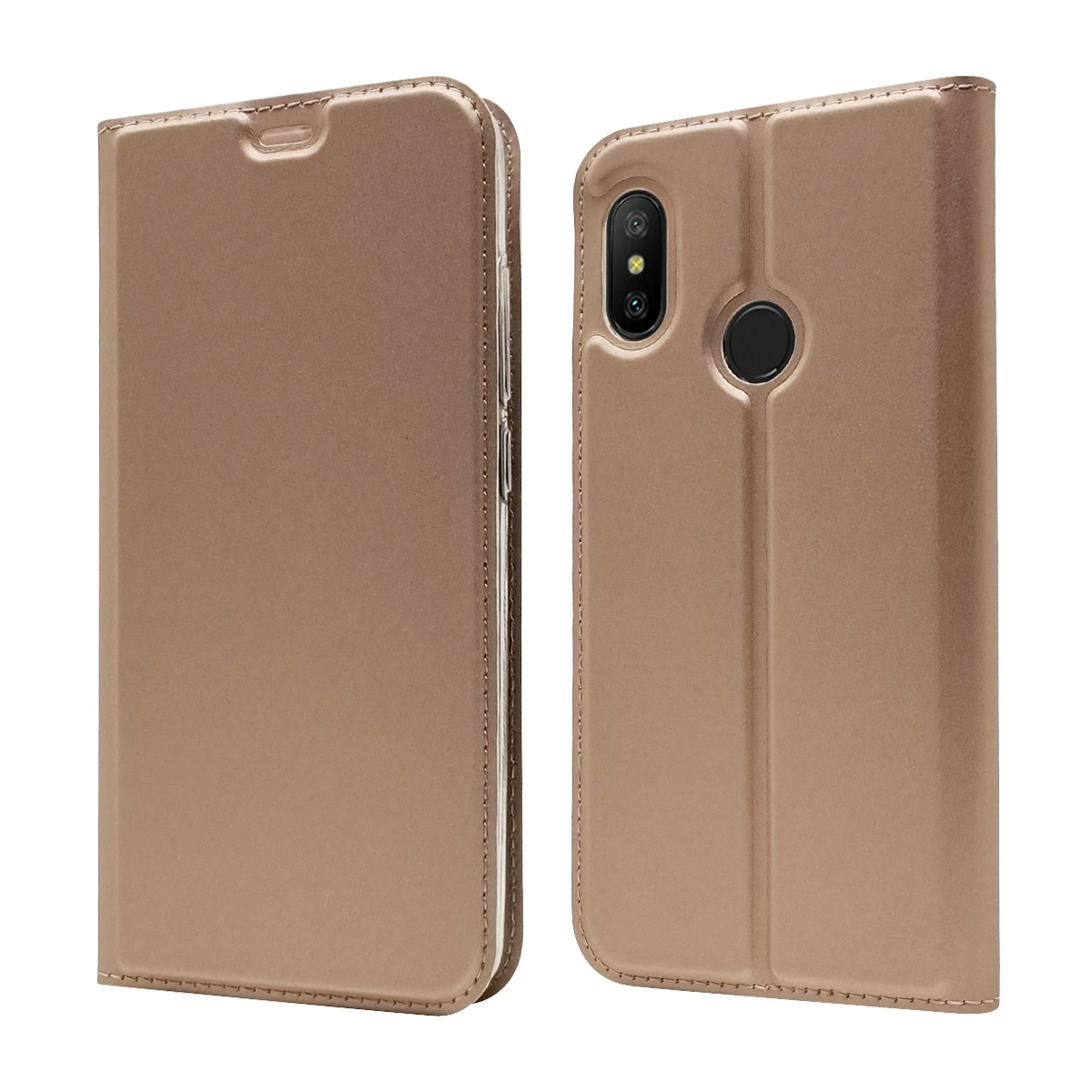 Роскошный деловой Магнитный кожаный чехол для XiaoMi RedMi 6 Pro 6A S2 5 Plus 5A Note 4X 4 Mi 8 SE A2 Lite A1