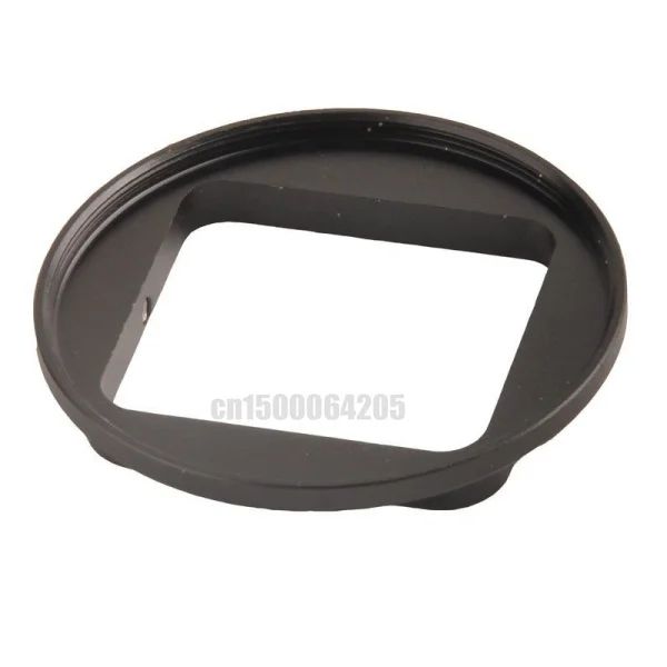 52 мм УФ фильтр объектива переходное кольцо для камеры GoPro Hero 3 + 4HD черный|52mm uv|lens