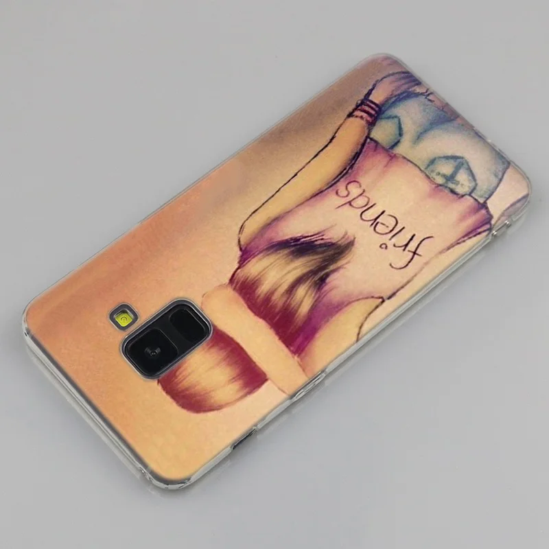 Силиконовый чехол с надписью love you forever best friends для Samsung Galaxy A50 A30 A10 A40 A6 A8 Plus A20 E A5 A7 2018