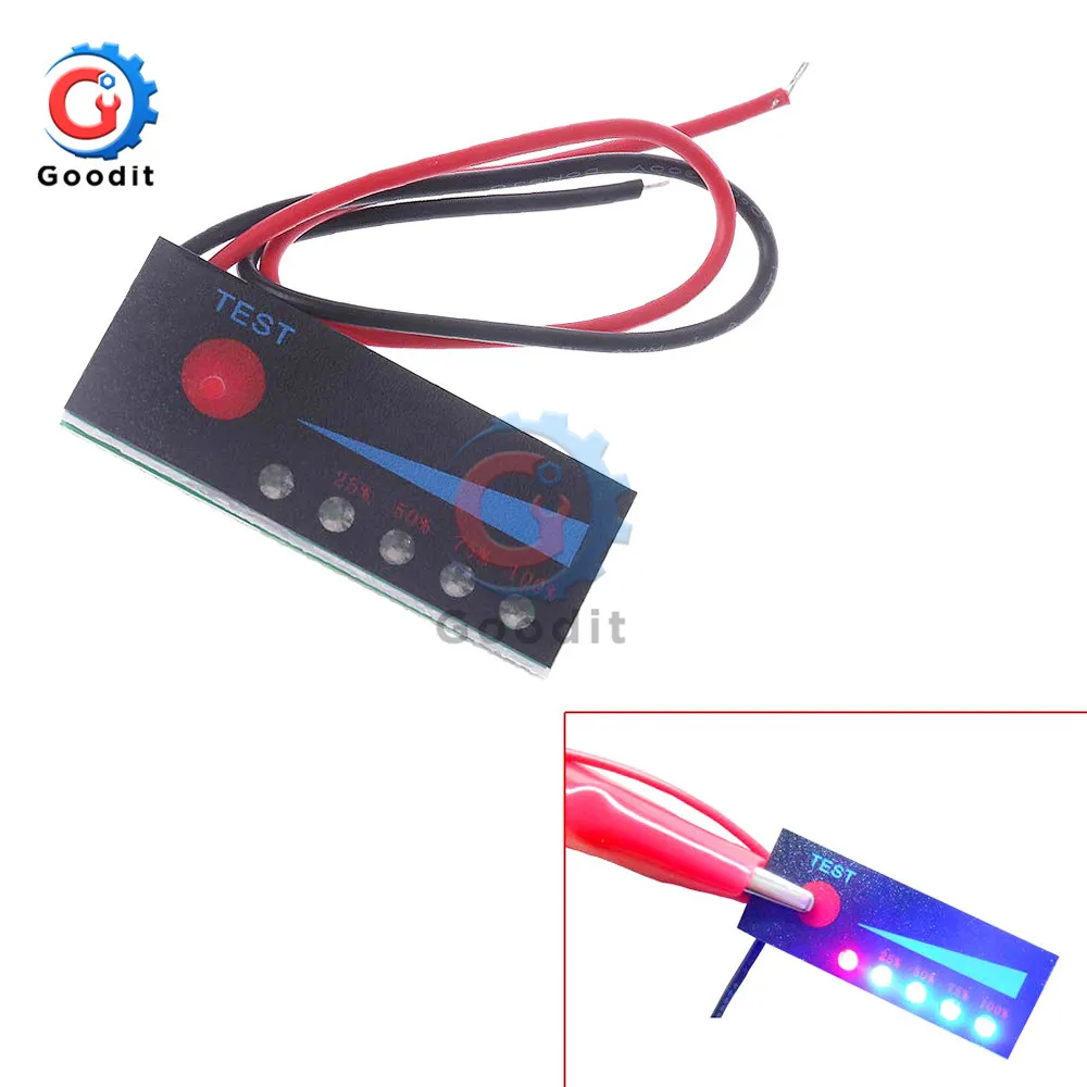 

4S 16.8V 18650 Li-ion Lipo Lithium Battery Level Indicator Tester LCD Display Meter Module Capacity