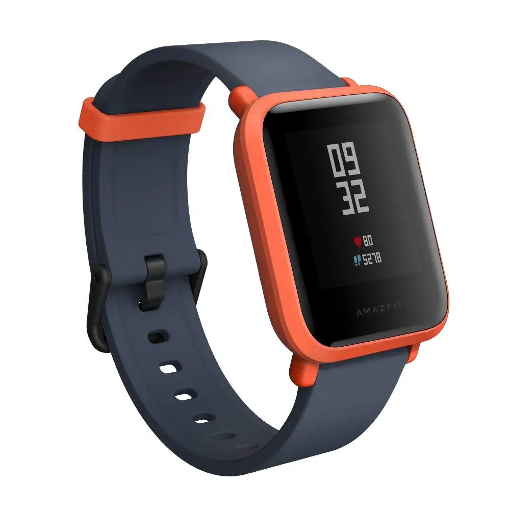 Оригинальные Смарт часы Huami Xiaomi AMAZFIT Bip водонепроницаемые IP68 relogio inteligente монитор