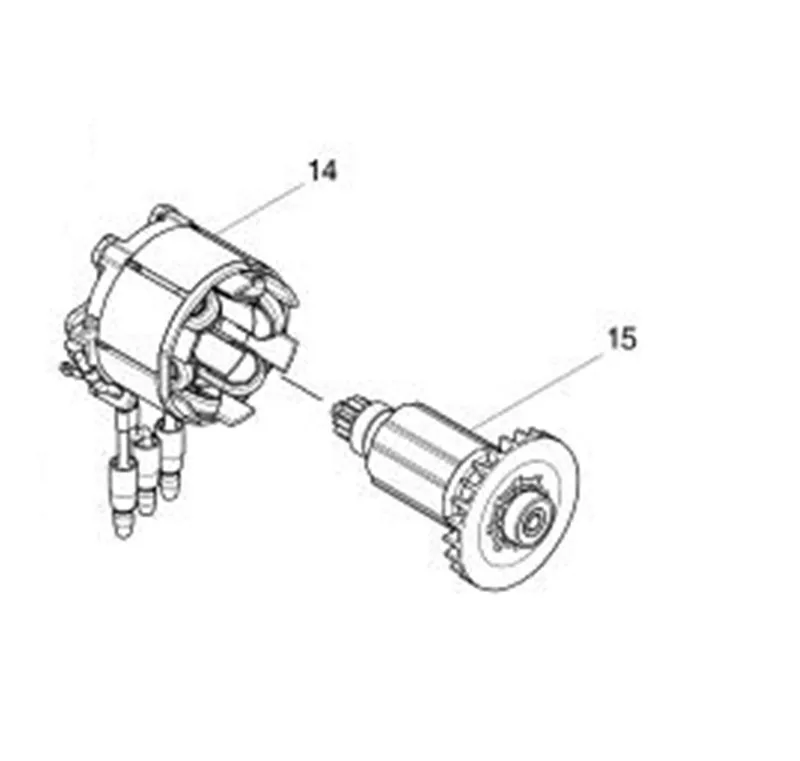 Статор двигателя якоря для MAKITA 619393 0 629178 6 HP332D DF332D DF032D|Аксессуары