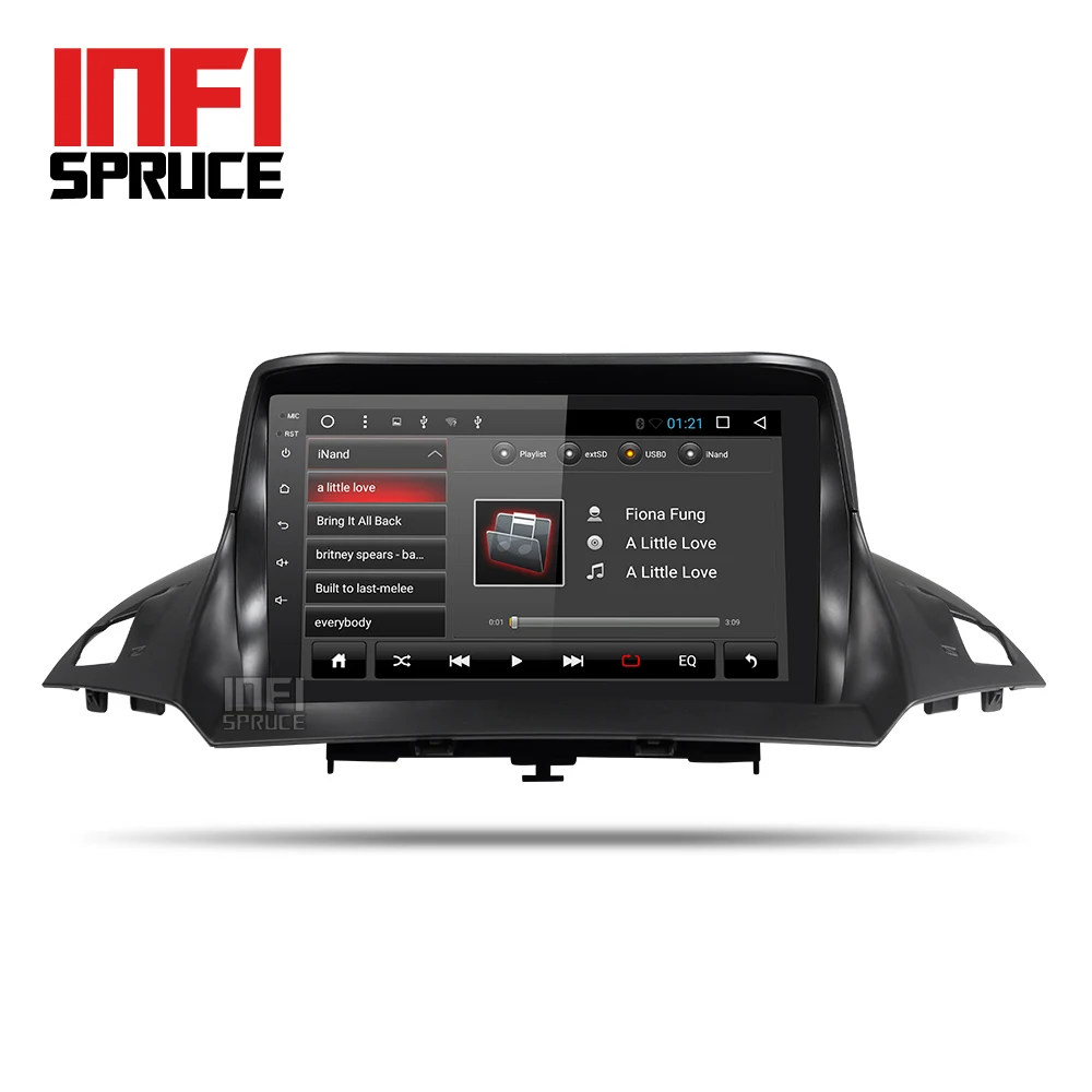Android 8 1 автомобильный dvd для Ford Kuga Focus c max с радио gps медиаплеер ips навигация din