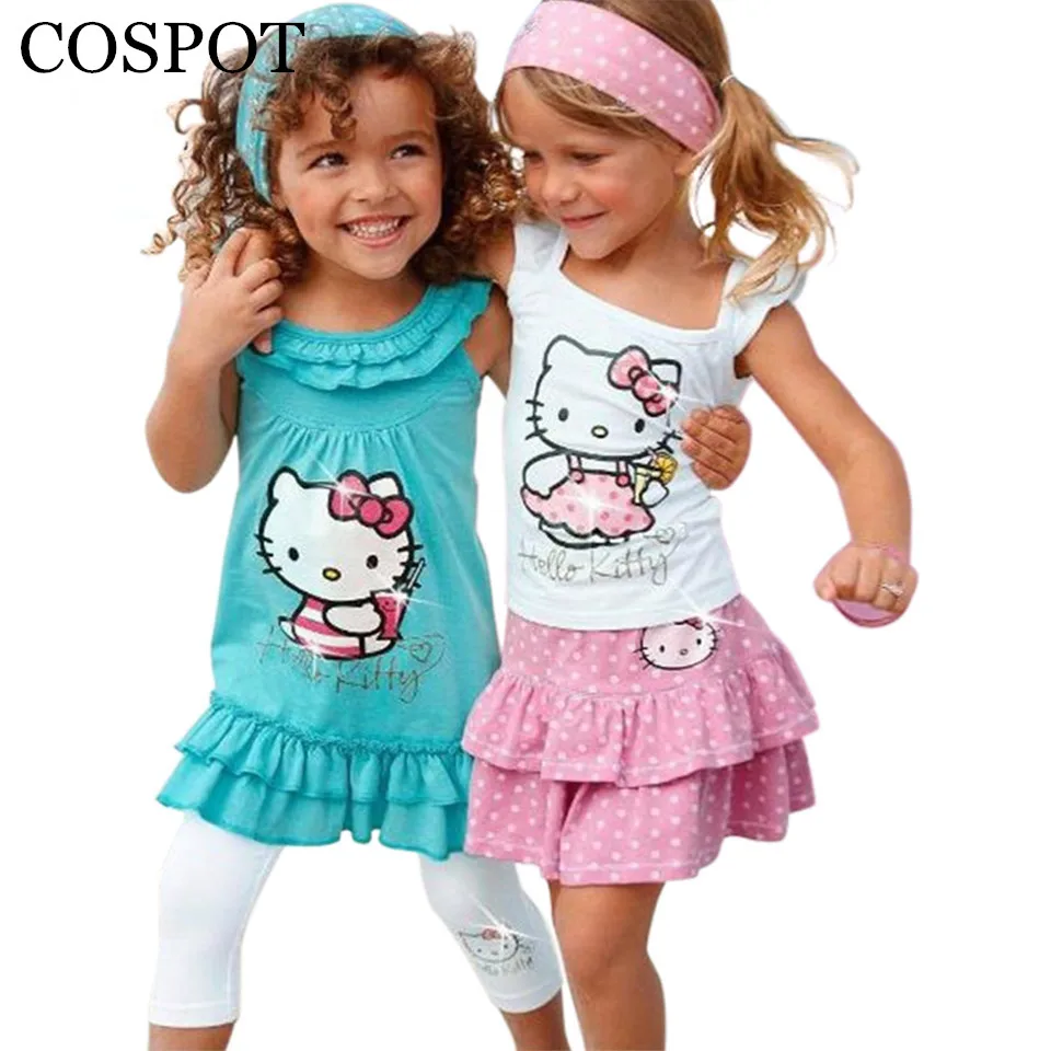 COSPOT для маленьких девочек комплект с героями мультфильмов Комплект из 3