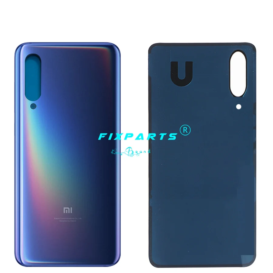 Новинка для Xiaomi mi 9 Задняя крышка батареи задняя дверь корпус стеклянная панель Mi9
