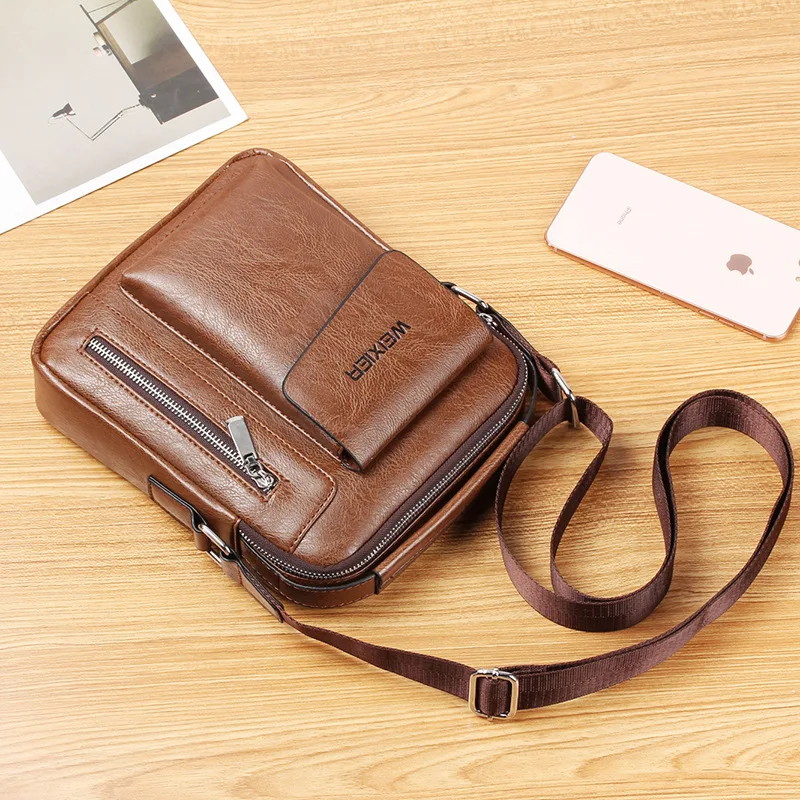 Men Fashion college student handbag diagonal Bag High Quality Waterproof Shoulder Bag men Business Travel Crossbody Bag 150