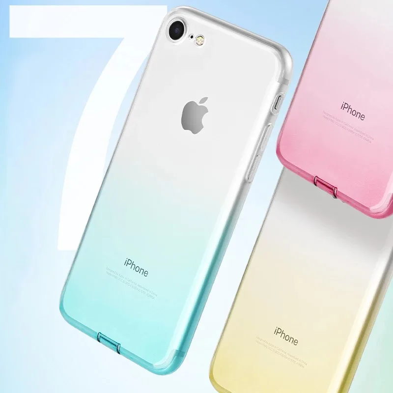 Силиконовый чехол для Iphone 12 Mini 11/12 pro Max X Xs Xr se 8/7/6/6s Plus | Мобильные телефоны и