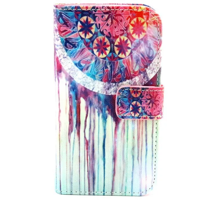 Чехол-книжка из искусственной кожи с рисунком Эйфелевой башни совы якоря слона