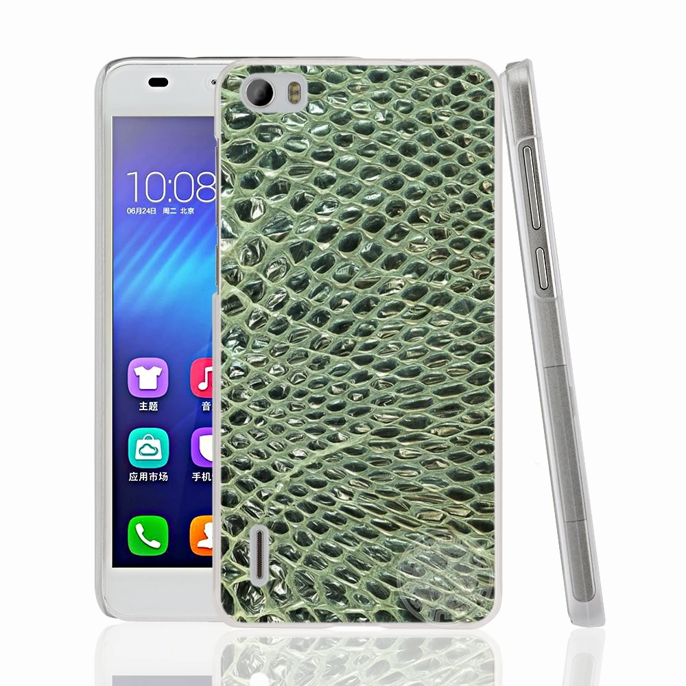 HAMEINUO кожаный чехол для сотового телефона со змеиным чехлом huawei honor 3C 4A 4X 4C 5X 6 7 8 Y3 Y5