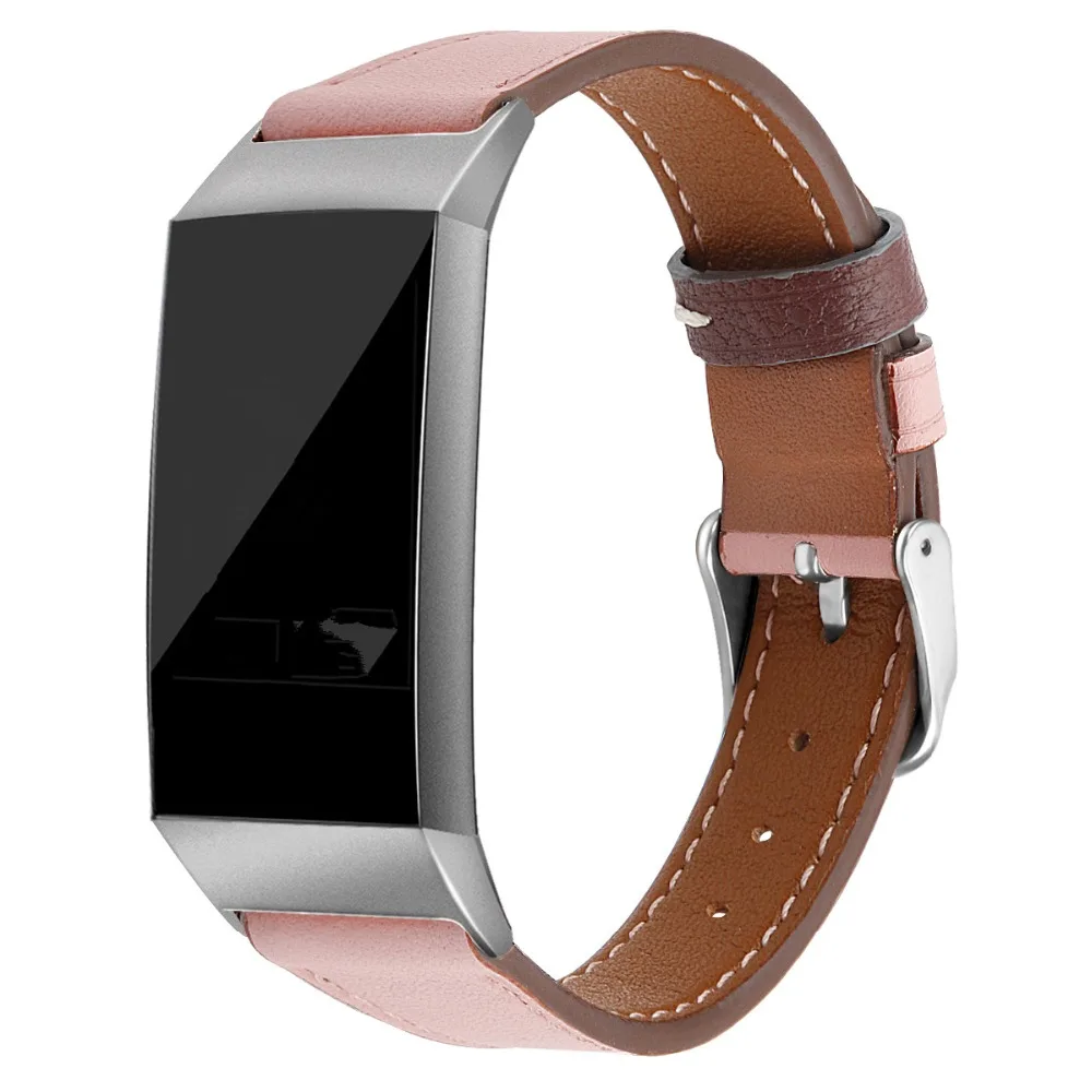 COMLYO, кожаный ремешок для наручных часов, ремешок для Fitbit Charge 3, сменный Браслет, Смарт-часы, ремешок для Fitbit Charge3, браслет