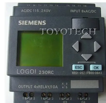 1 ШТ. Используется ЛОГОТИП! 230RC ЛОГОТИП программируемый контроллер 6ED1 052-1FB00-0BA3 |