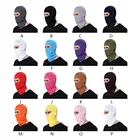 Тактическая мотоциклетная велосипедная Охота уличная Лыжная маска для лица шлем трубчатый шарф Балаклава для езды Байкерская Бандана Маска